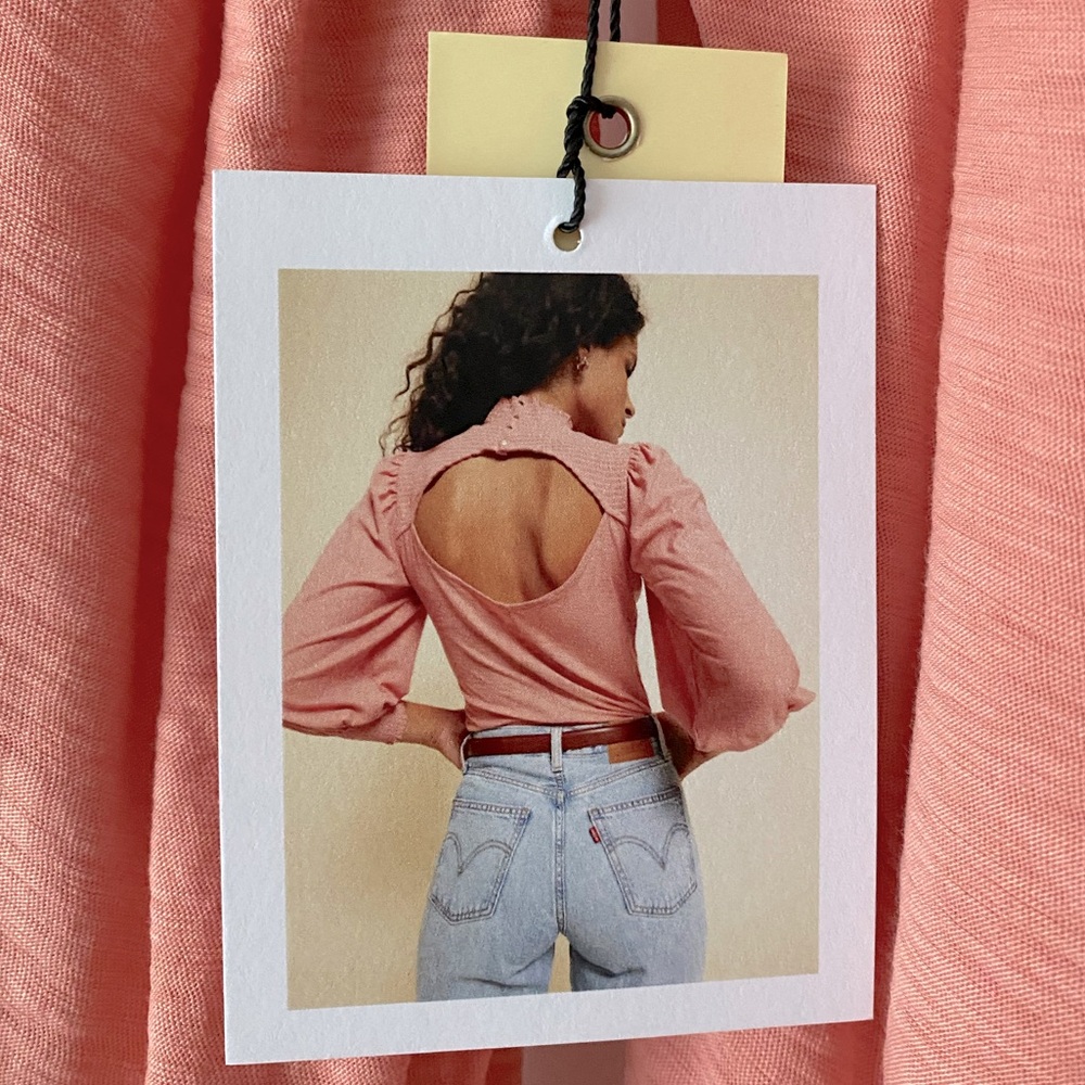 Nation Ltd Sandrine Tee in Geranium
